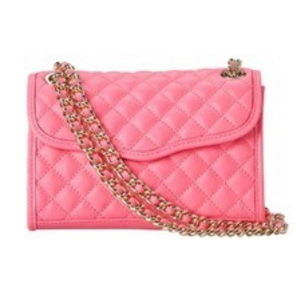 Rebecca Minkoff Mini Quilted Affair in Watermelon